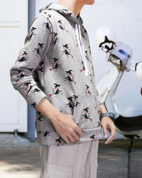 เสื้อแขนยาวมีฮู้ด-HSO-1117