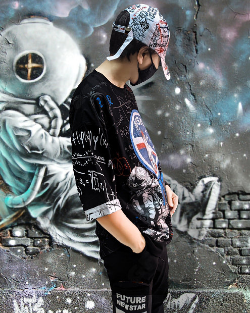 เสื้อยืดนาซ่าโอเวอร์ไซส์-TSO-1218B-1