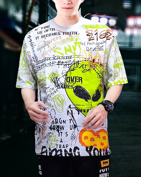 เสื้อยืดโอเวอร์ไซส์-TSO-1127B-2